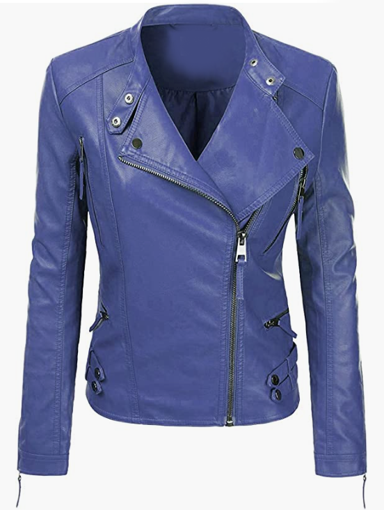 Women Genuine Leather Jacket