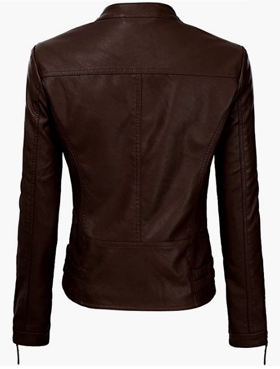 Women Genuine Leather Jacket