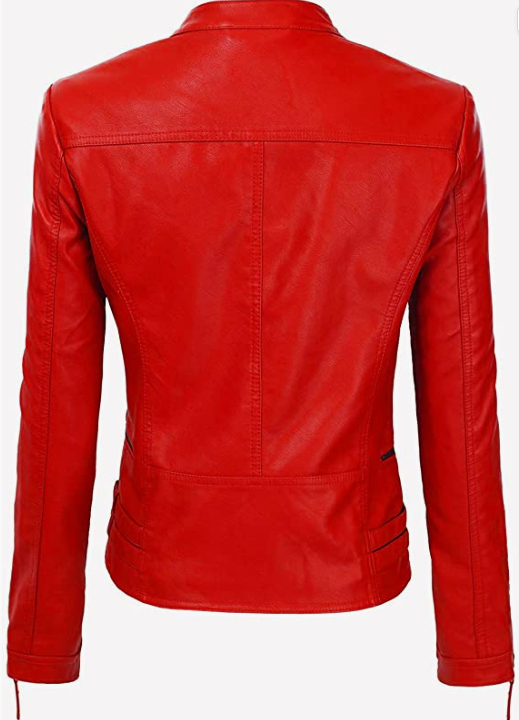 Women Genuine Leather Jacket