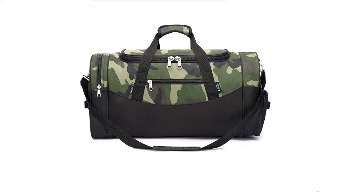 Camouflage Travel Luggage Sports Duffel Gym