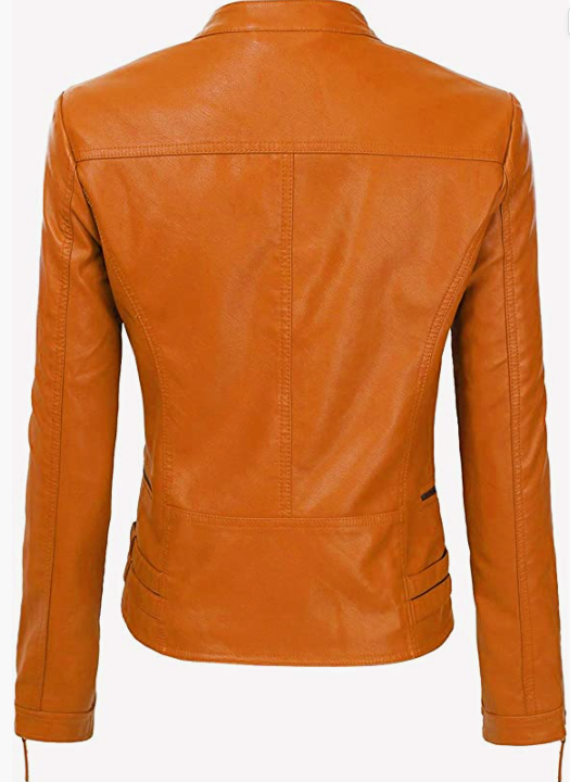 Women Genuine Leather Jacket