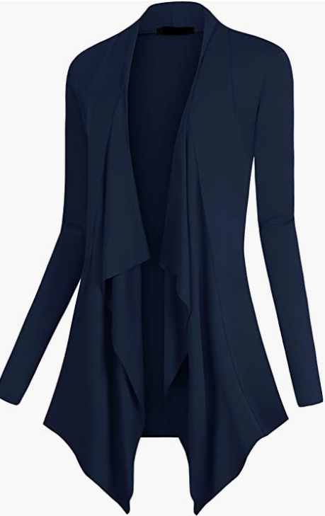 Women's Front Open Cardigan Long Sleeve