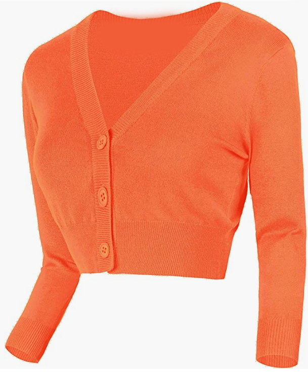 V-Neck Button Down Knitted Sweater