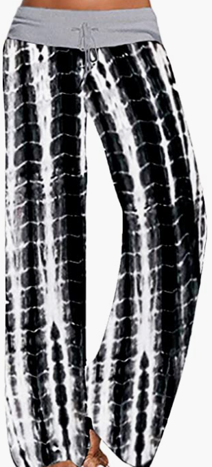 Women High Waist Wide Leg Comfy pj Pants