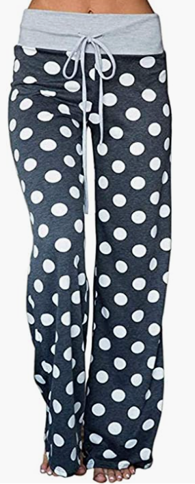 Women High Waist Wide Leg Comfy pj Pants