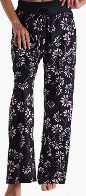 Comfy Casual Pajama Palazzo Lounge Pant Wide Leg