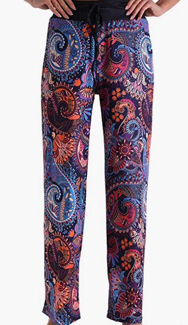 Comfy Casual Pajama Palazzo Lounge Pant Wide Leg