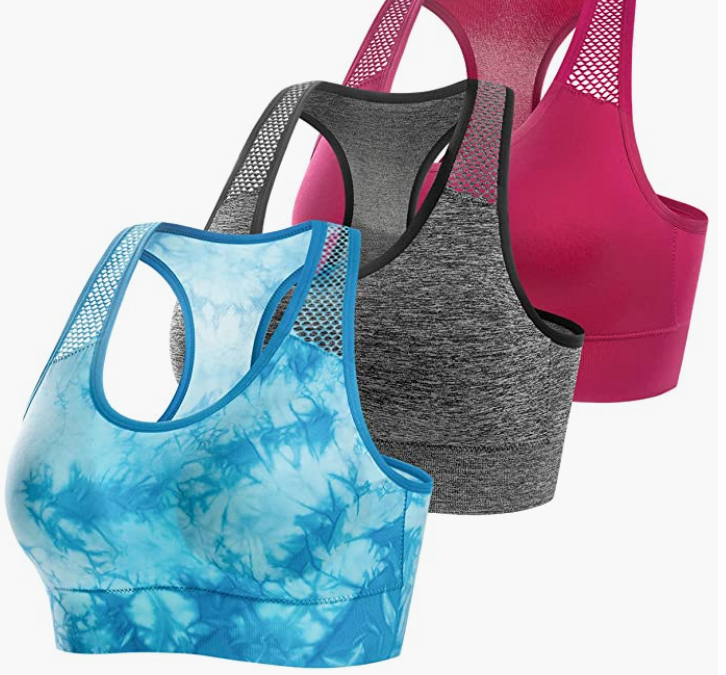 Impact Support Workout Gym Activewear Running Fitness Yoga Bra