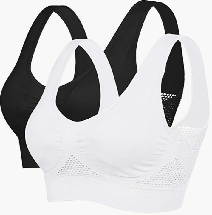 Comfortable Yoga Bra Low-Support Workout Bra with Removable Pads