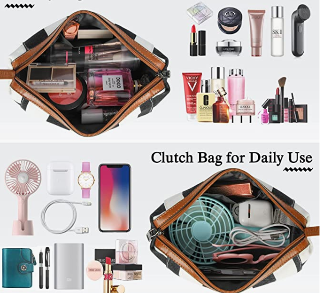 Waterproof Carry On Bag Canvas Overnight Bag with Toiletry Bag