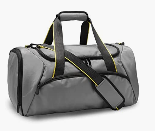 Men Women Carry Bag  with Shoes Compartment , Sturdy Sport Gym Yoga