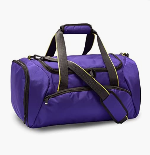 Men Women Carry Bag  with Shoes Compartment , Sturdy Sport Gym Yoga