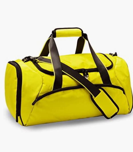 Men Women Carry Bag  with Shoes Compartment , Sturdy Sport Gym Yoga