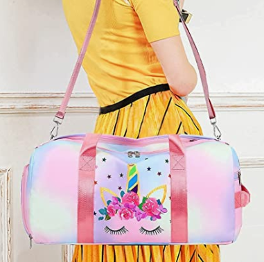 Women Girls Sport Gym Carry-On Bag,