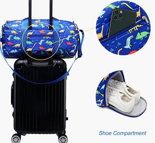 Women Girls Sport Gym Carry-On Bag,