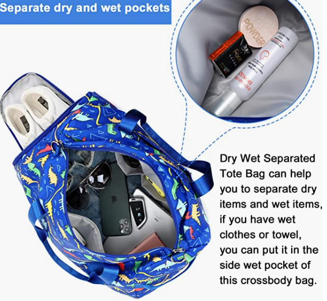 Women Girls Sport Gym Carry-On Bag,