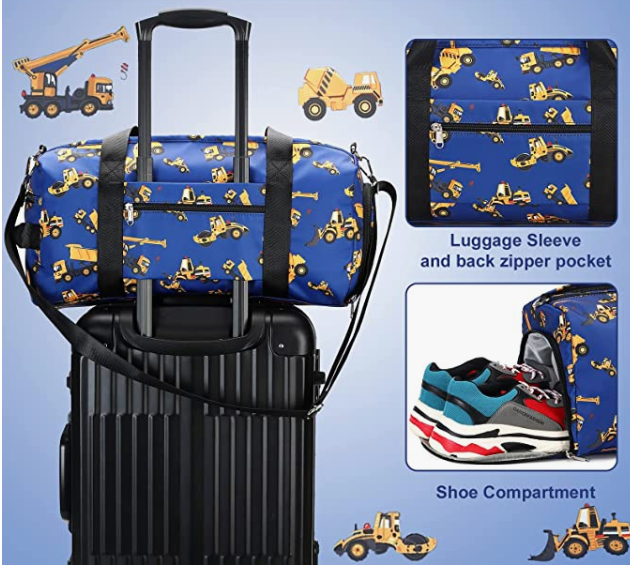 Women Girls Sport Gym Carry-On Bag,