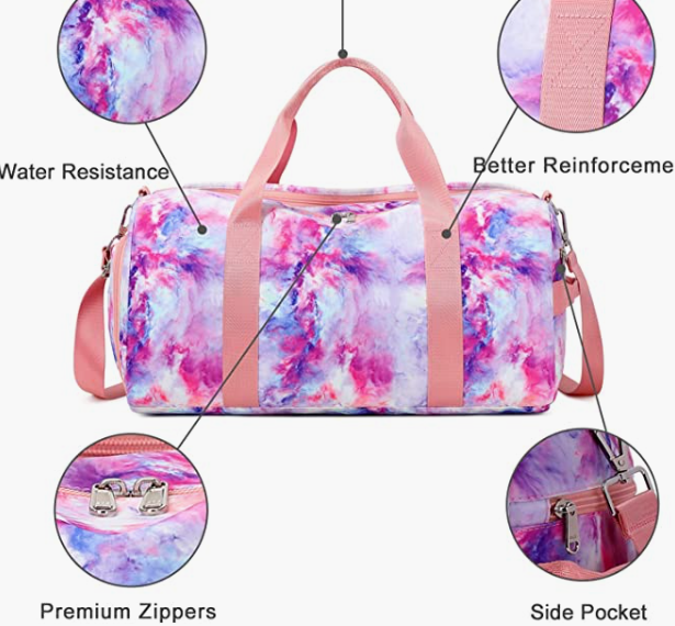 Bag, Sports Gym Bag Sports Gym Bag for Men and Women Travel Duffel Bag