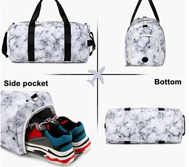 Women Girls Sport Gym Carry-On Bag,