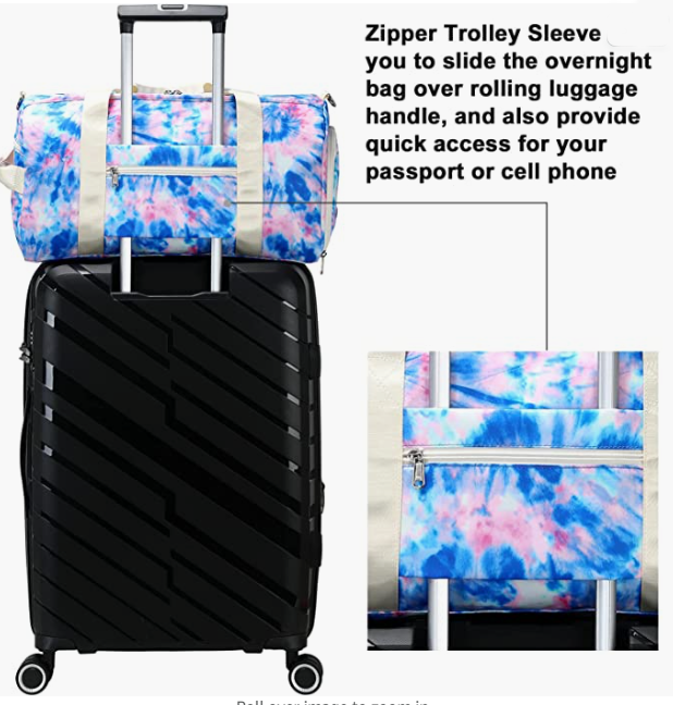 Women Girls Sport Gym Carry-On Bag,