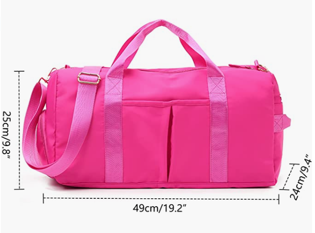 Travel Bags With Shoes Compartment And Pocket & Trolley Sleeve Bag Army Green