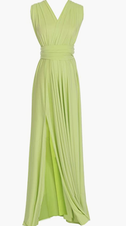 Full Length one Dress with Over 100 Styles Multi Ways wrap , soft and breathable
