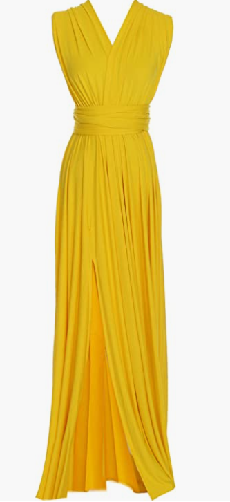 Full Length one Dress with Over 100 Styles Multi Ways wrap , soft and breathable