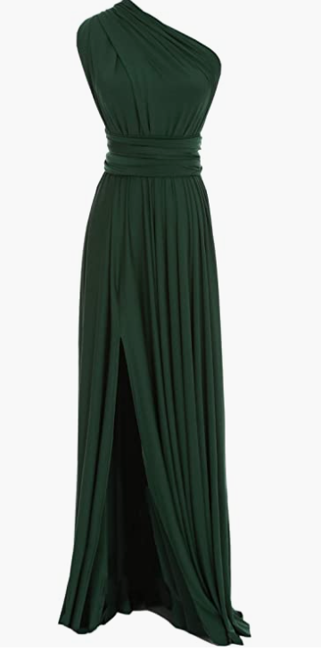 Full Length One Dress With Over 100 Styles Multi Ways Wrap , Soft And Breathable