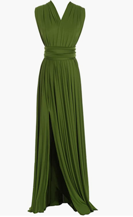 Full Length One Dress With Over 100 Styles Multi Ways Wrap , Soft And Breathable
