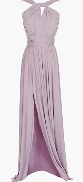 Full Length One Dress With Over 100 Styles Multi Ways Wrap , Soft And Breathable
