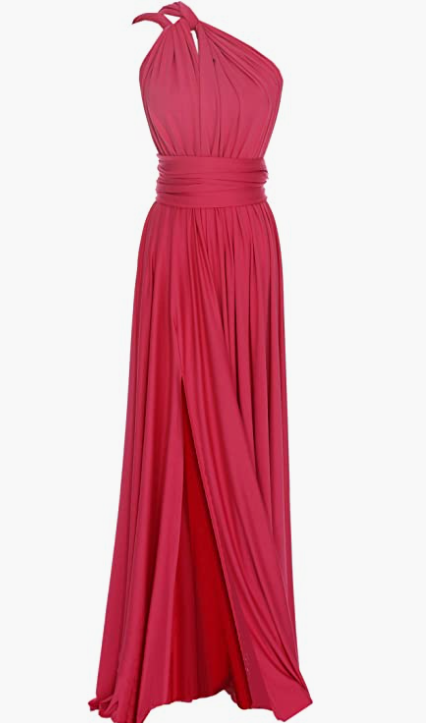 Full Length One Dress With Over 100 Styles Multi Ways Wrap , Soft And Breathable