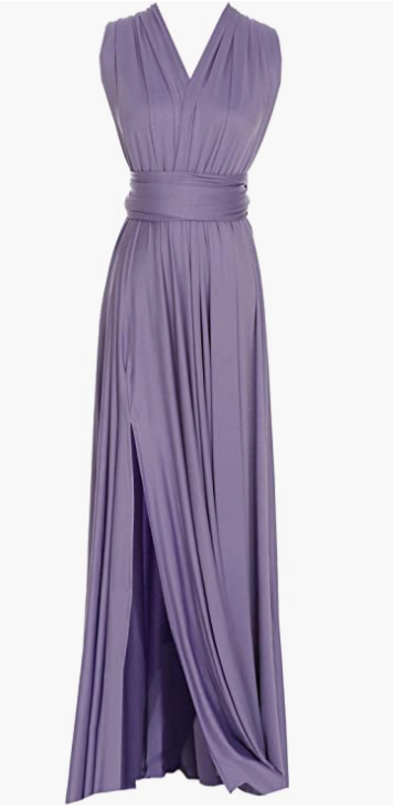 Full Length One Dress With Over 100 Styles Multi Ways Wrap , Soft And Breathable