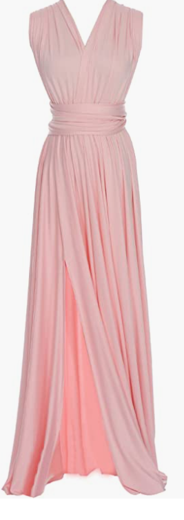 Full Length One Dress With Over 100 Styles Multi Ways Wrap , Soft And Breathable