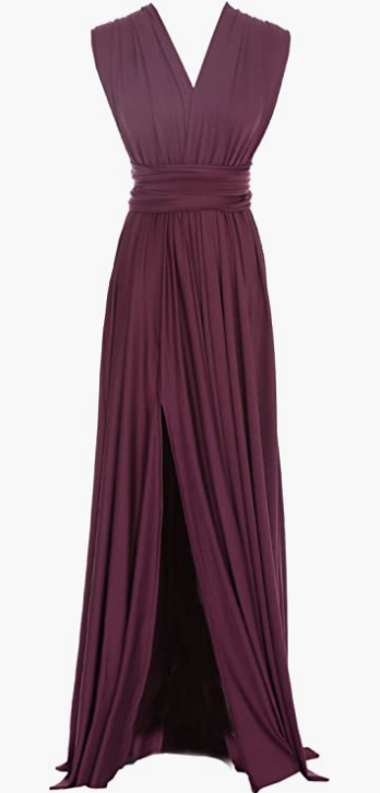 Full Length One Dress With Over 100 Styles Multi Ways Wrap , Soft And Breathable