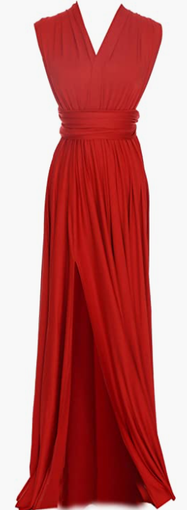 Full Length One Dress With Over 100 Styles Multi Ways Wrap , Soft And Breathable