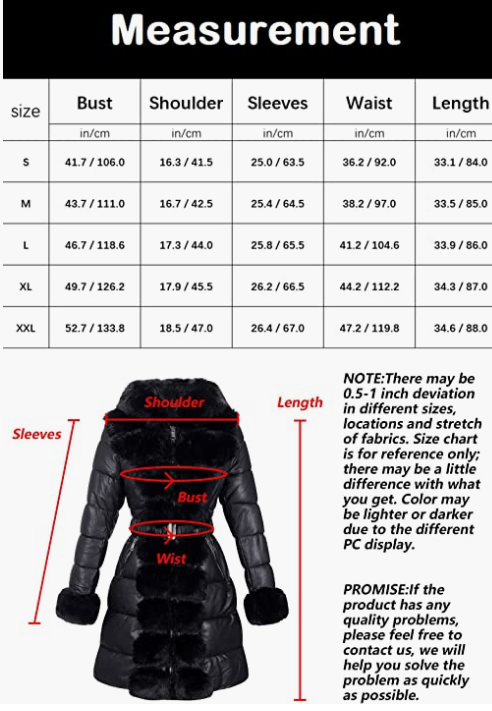 Women Puffer Leather Jacket Hooded with Fur Collar