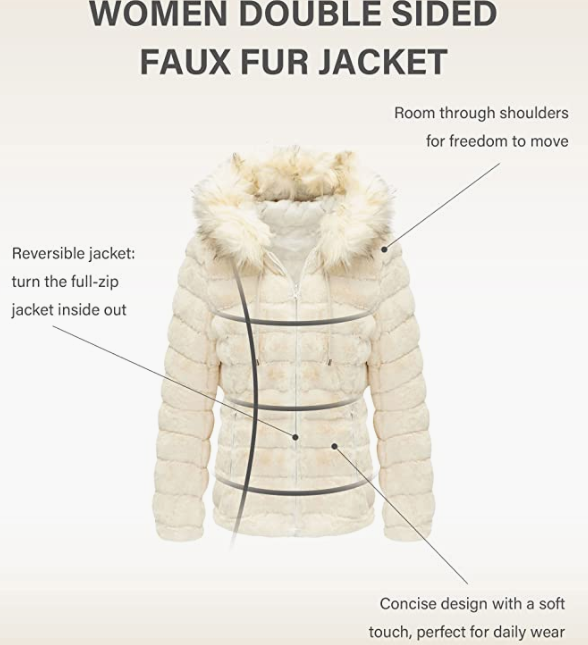 Fall And Winter Fashion The Puffer Coat Worn On Both Sides