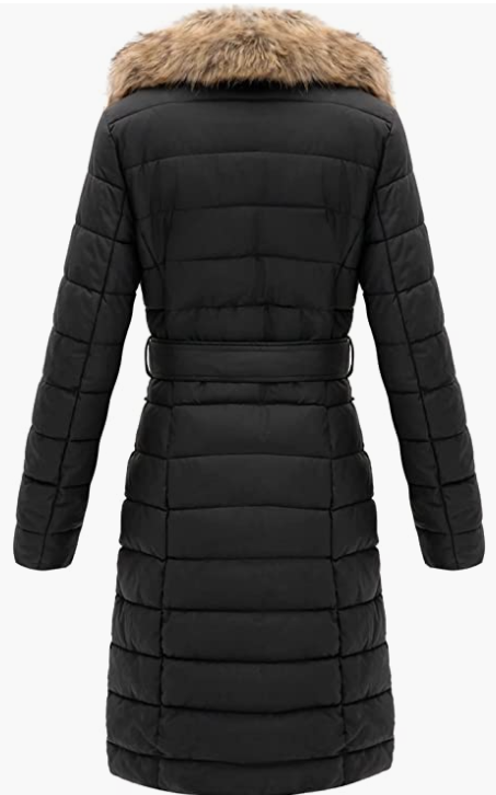 Long Hooded Padded Bubble Coat
