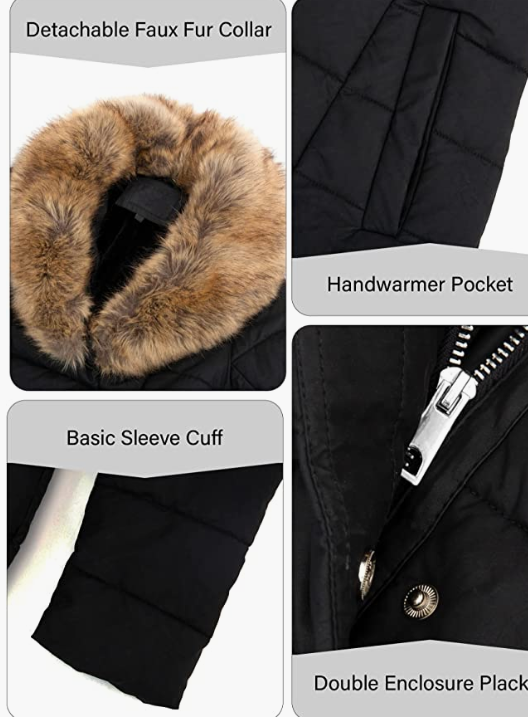 Long Hooded Padded Bubble Coat