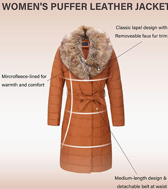 Long Hooded Padded Bubble Coat