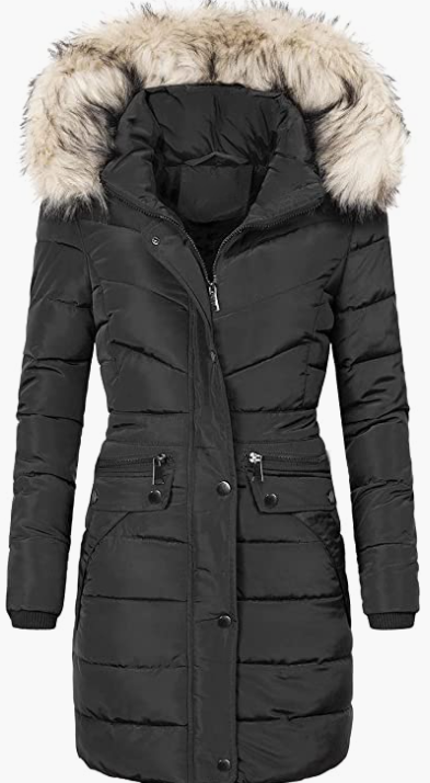Women's Hooded Winter coat Thicken Padded Puffer Coat