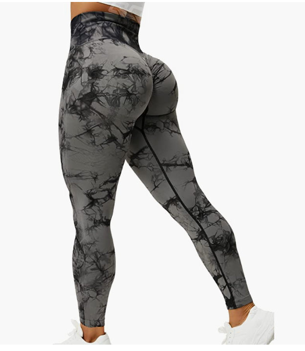 High Waisted Seamless Workout Leggings Butt Lifting Gym Yoga Pants
