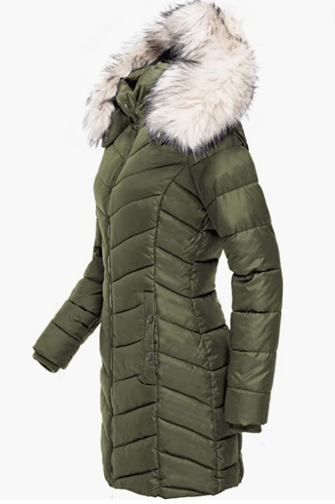 Winter Warm Overcoat WITH Thickened Hoodie For Women