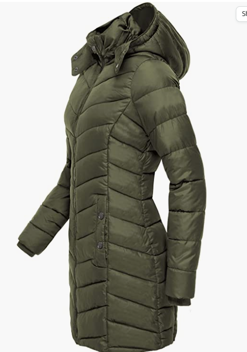 Winter Warm Overcoat WITH Thickened Hoodie For Women