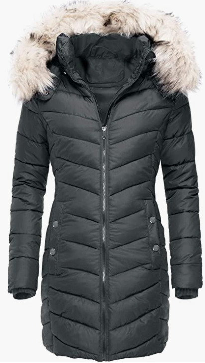Winter Warm Overcoat WITH Thickened Hoodie For Women