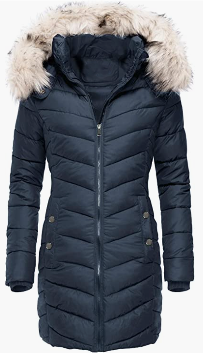 Winter Warm Overcoat WITH Thickened Hoodie For Women
