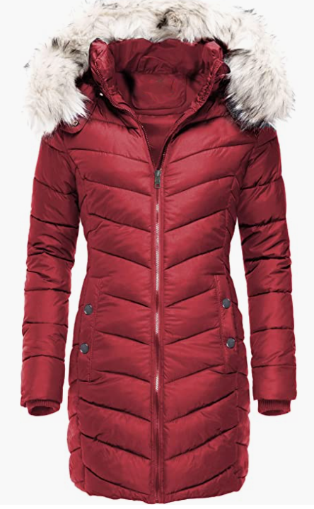 Winter Warm Overcoat WITH Thickened Hoodie For Women