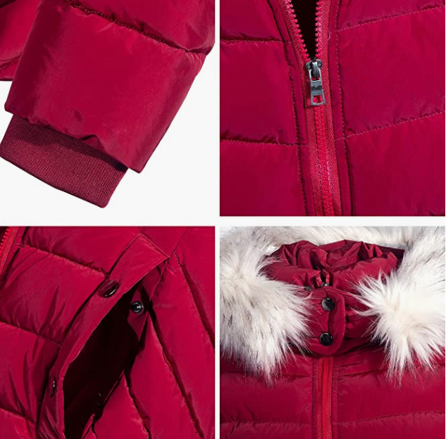 Winter Warm Overcoat WITH Thickened Hoodie For Women