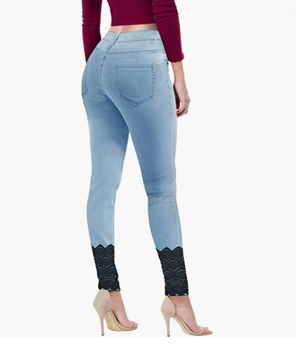 Denim Skinny Yoga Jeans