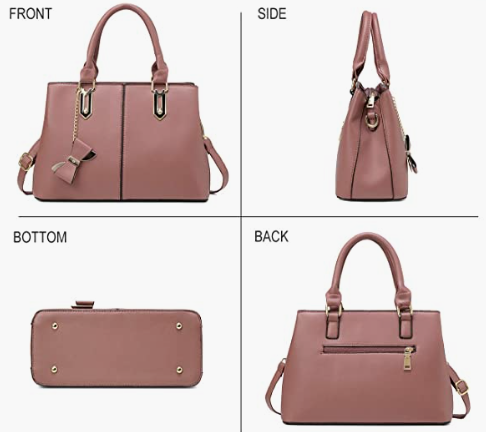 Leather Purse for Women Girlsl Shoulder Bag Fashion Bag